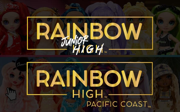 Homepage Takeovers - rainbowHigh PAcificJunior