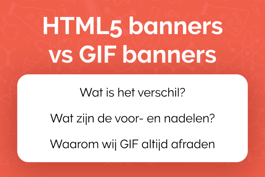 GIF banners of HTML5 banners, wat is beter? - HTMLvsGIF 1